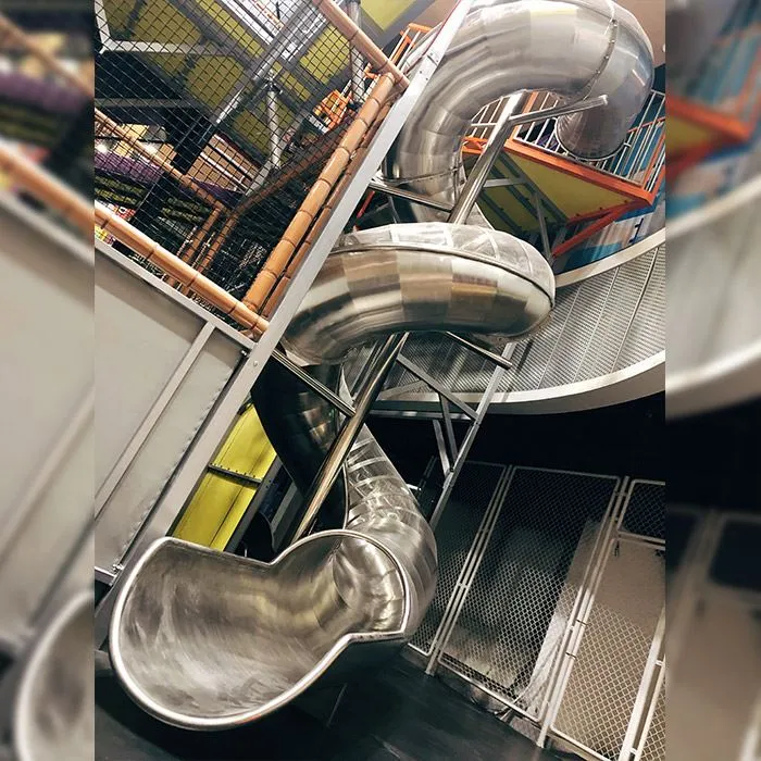 Stainless Steel Spiral Slide